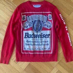 Budweiser "King of Beers" Sweater